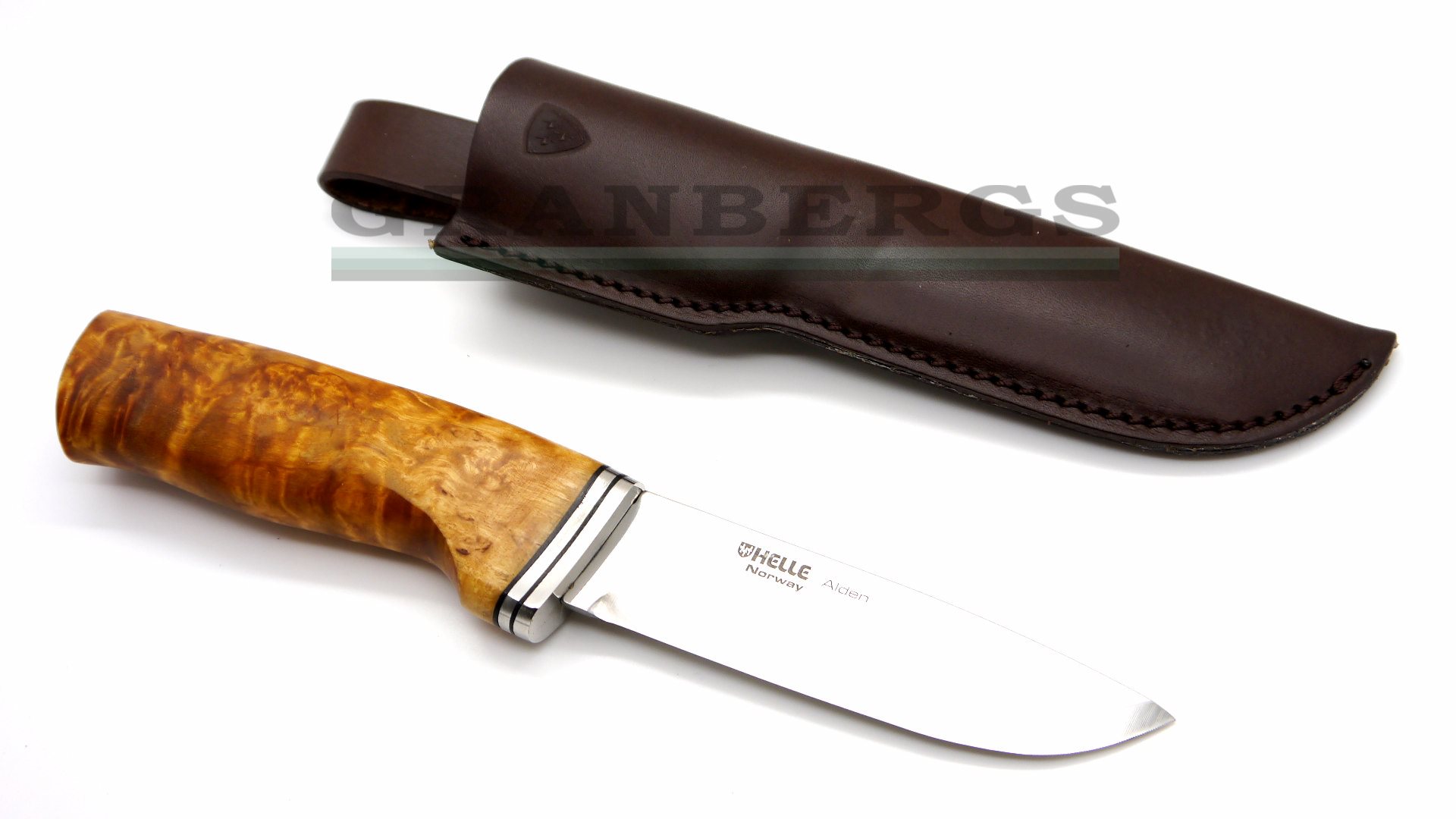 Helle Alden Fixed Blade Knife 105 Mm Wood for sale online