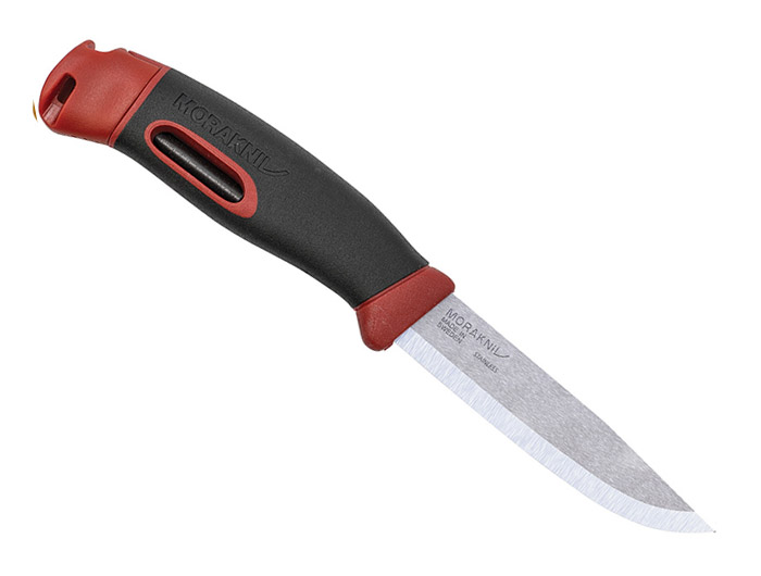 Morakniv Companion Spark Knife with Integral Fire Steel Red