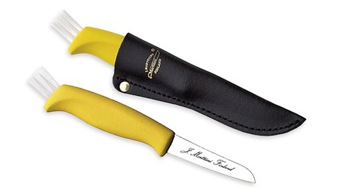 Marttiini 709012 Mushroom Knife Yellow Handle