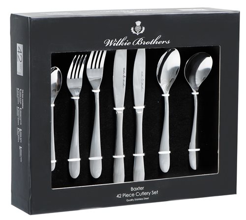 Wilkie Livingston Sat 42pc Cutlery Set