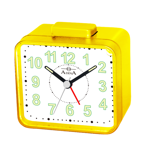 Adina Bell Alarm Clock Yellow CLA9401-Y