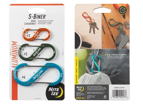 Nite Ize S-Biner Assorted 3-Pack N04917