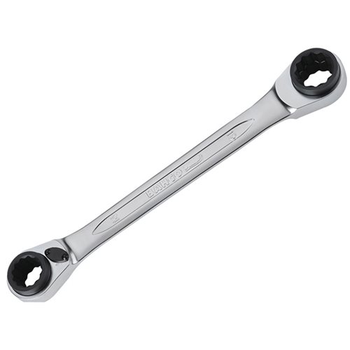 Bahco Ratchet Spanner Reversible 16/17/18/19mm S4RM-16-19
