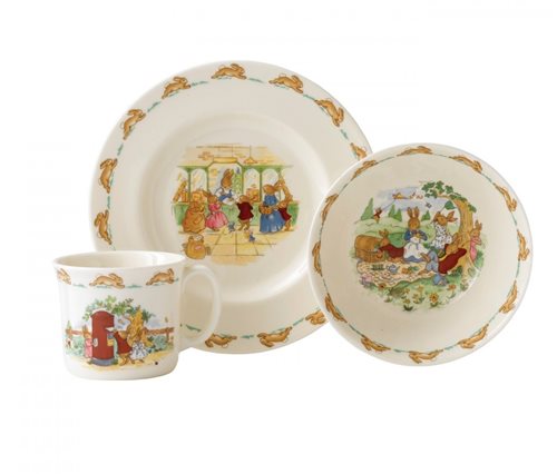 Royal Doulton Bunnykins 3 piece Child set