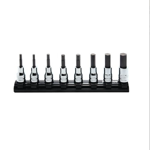 Koken Socket Set 3/8" on Magnetic Rail 8Pc