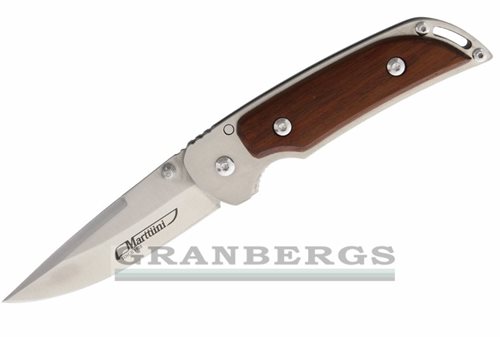 Marttiini 912111 Taittoveitsi Rosewood Linerlock Folding Knife