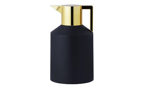 Normann Copenhagen Geo Vacuum Jug 1.5L Black/Gold