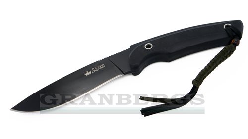 Kizlyar Supreme Savage Aus-8 Black Finish Fixed Blade Knife