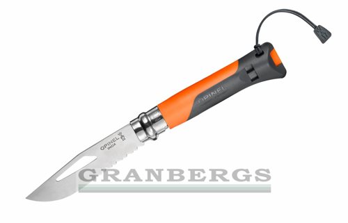 Opinel Outdoor Knife No 8 - Orange
