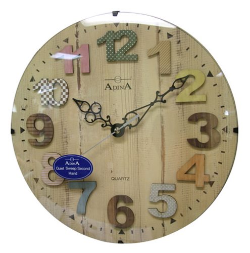 Adina Wall Clock Patterned 35x4x35cm CLLOEM-96