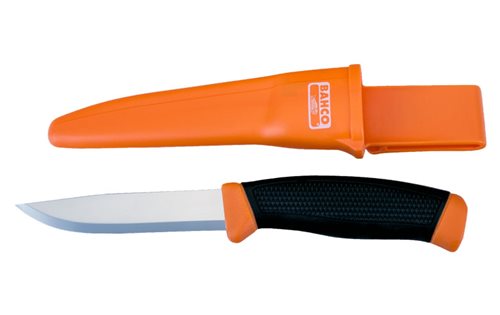 Bahco Mora Multi-purpose Tradesman Utility Knife with Sheath 2444