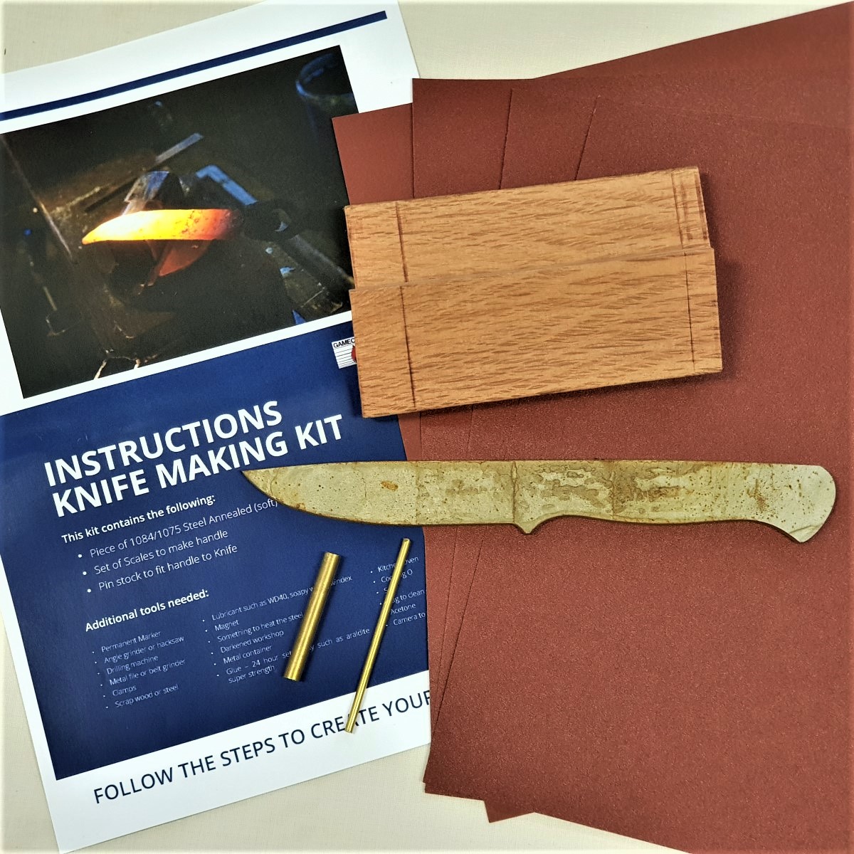 How to Make a Knife From a Kit