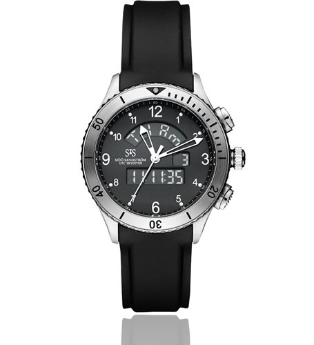 Sjoo Sandstrom UTC Skydiver Ø44.2 Watch Model No. 017401