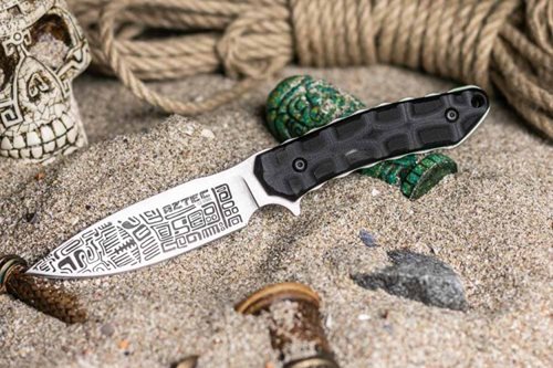 Kizlyar Supreme - Aztec D2 steel G10 handle