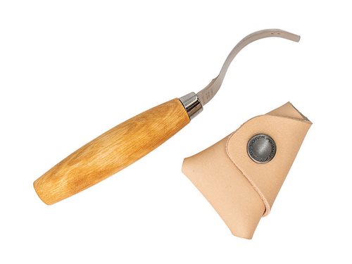 Morakniv Wood Carving Hook Knife 163 Double Edge with Sheath