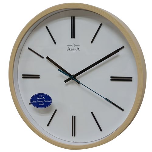 Adina Wall Clock Cream/White 30x3x30cm CL15-A5118A