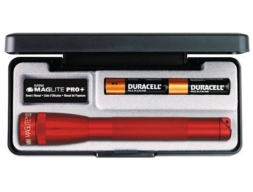 Maglite LED Mini 2AA Red Flashlight in Gift Box 89219