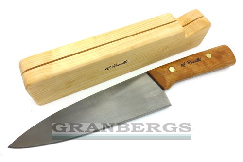H. Roselli RW755 Wootz UHC Cook's Hand-made Finnish Knife