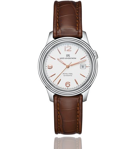 Sjoo Sandstrom Royal Steel Classic Ø41 Watch Model No. 008928