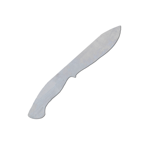 1075 4.3mm Chopper Knife Blade Blank 1075-GB-4