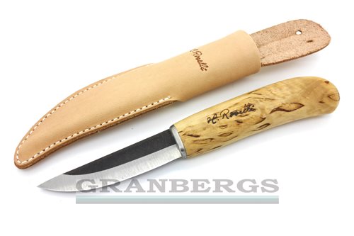 H. Roselli R110 Carpenter Knife Hand Made Finnish Carbon Steel Knife