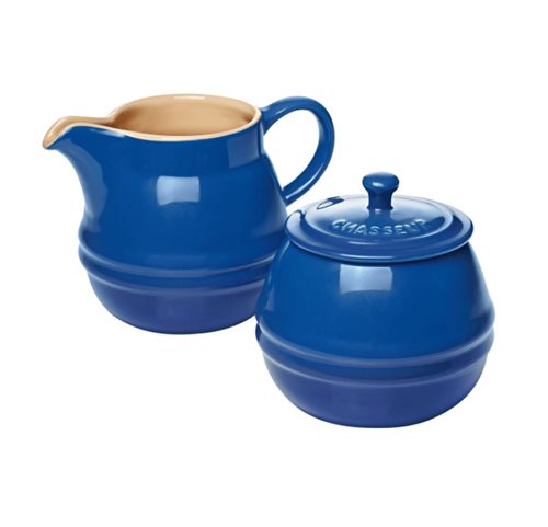 Chasseur Sugar Bowl 350ml and Creamer 450ml Set Blue