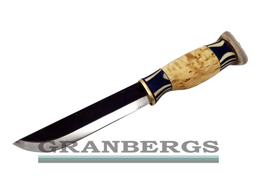Wood Jewel Finland Lion Knife, 13cm, Gift Boxed