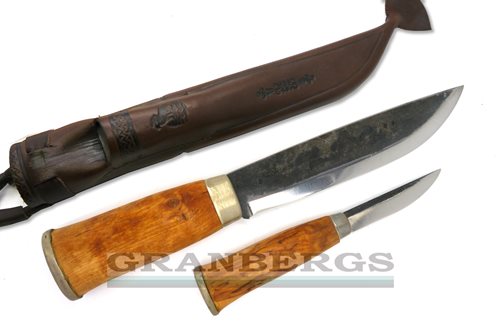 Kellam Leuku-Puukko Combo Finnish Knives AK7D