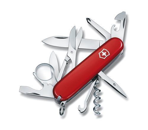 Victorinox Explorer Medium size Pocket knife, Red 1.6703