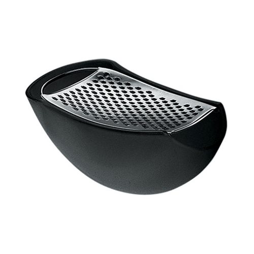 Alessi Grater with Cheese Cellar, Black - Parmenide