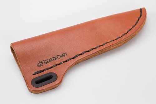 Beavercraft Leather Sheath for carving knife SH1