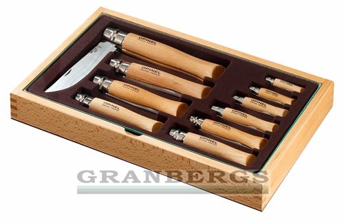 Opinel Change Tray 10 Pc Carbon Steel OP83104