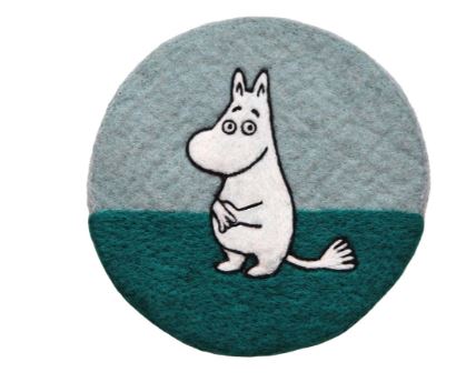 Klippan Moomin Pot Mat Blue