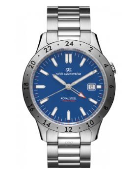 Sjoo Sandstrom RS Worldtimer Blue/Steel - 41mm 020807