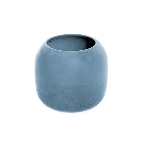 Iris Hantverk Soft Concrete Bowl Blue 2055-04
