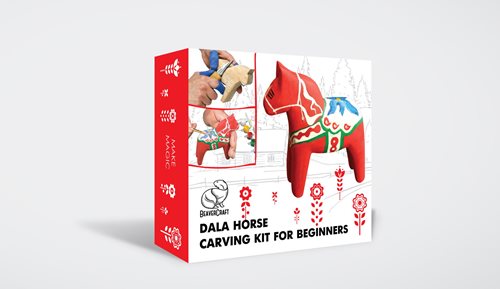 Beavercraft Dala Horse Carving Hobby-Kit DIY02