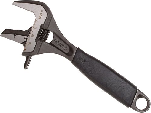 Bahco 9031 Adjustable wrench, 8, 200mm, warm handle, chrome