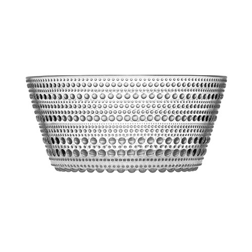 Iittala Kastehelmi Glass Bowl Clear 1.4L