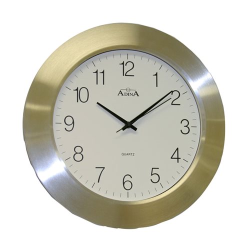 Adina Satin Metal Wall Clock 34x4x34cm CL0144SA